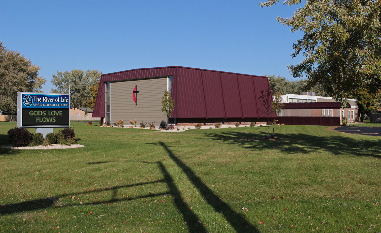 River of Life campus exterior